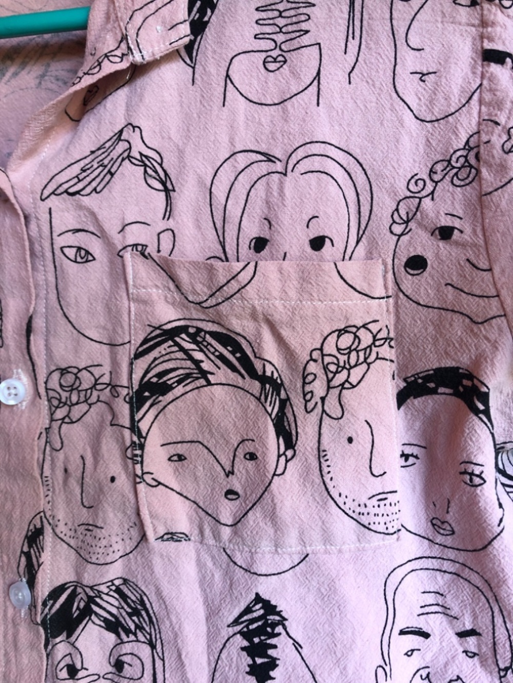 Vintage Button Up Top Small-Medium - Picture 4 of 6